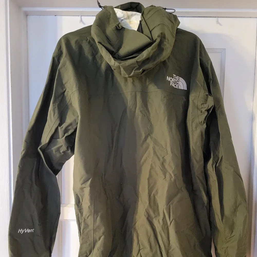 The North Face Summit Series Shell Water Jacket Olive Green Sample Size Medium - Picture 4 of 9